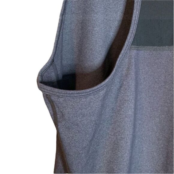 3 for $30! Lucy grey athletic tank top. Size large - Picture 2 of 8